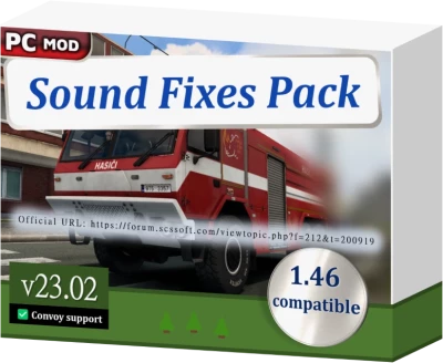 ETS2 Sound Fixes Pack v23.02
