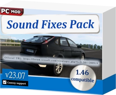 ETS2 Sound Fixes Pack v23.07