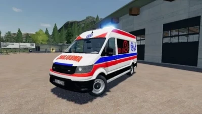 Volkswagen Crafter II ze Szpitala Powiatowego w Dzierżoniowie v1.0