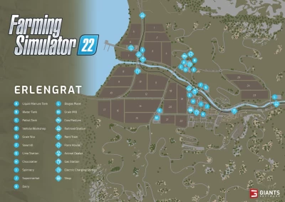 All Maps for Farming Simulator 22 v1.0.0.0