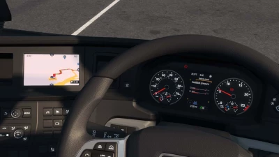 Analog Dashboard Interior for MAN TGX 2020 v1.1