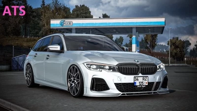 [ATS] BMW G21 Touring + Interior v1.8 1.48