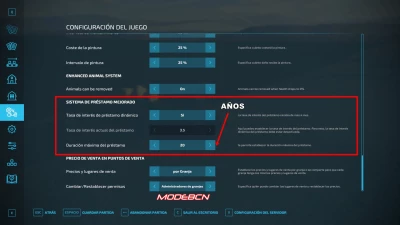 Enhanced Loan System VERSIÓN EN ESPAÑOL v1.1.1.0