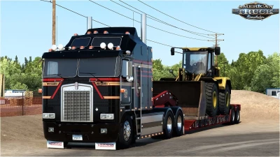 Kenworth K100-E + Interior v1.5.2 by Overfloater Edited by FurryManforme1976 1.48.x