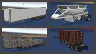 More Various SCS Trailers in Freight Market v1.1.1