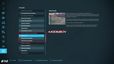 Move Husbandry Animals VERSIÓN EN ESPAÑOL V1.0.0.0