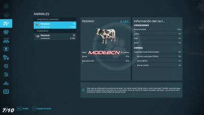 Move Husbandry Animals VERSIÓN EN ESPAÑOL V1.0.0.0