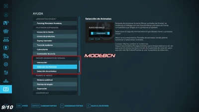 Move Husbandry Animals VERSIÓN EN ESPAÑOL V1.0.0.0