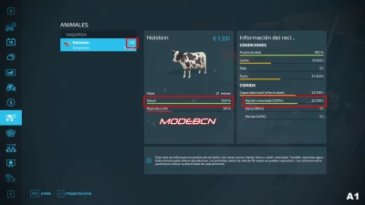 Realistic Animal Losses VERSIÓN EN ESPAÑOL v1.0.1.0