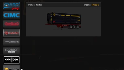 SAMRO NYYLCON OPENTOP TRAILER ETS2 1.48.5