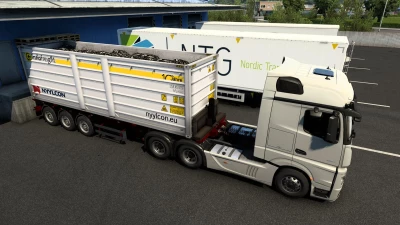SAMRO NYYLCON OPENTOP TRAILER ETS2 1.48.5