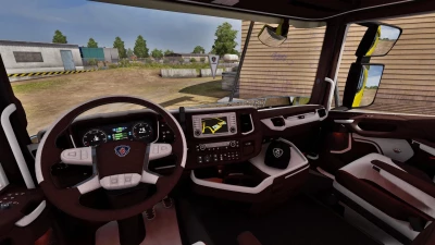 Scania Next Gen Brown - White Interior 1.48