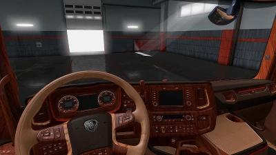 Scania S Wood Interior v1.48