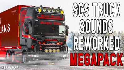SCS Truck Sound Rework Megapack v1.51 1.48.5