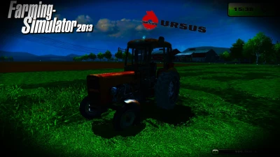 Ursus c 355 2WD Yellow Cabine Puszka PGR V2.0