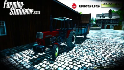 Ursus c 362 2WD Wersja Exportowa Kabina Czerwony v2.0