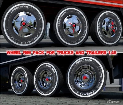 Wheel Rim Pack for Trucks and Trailers 1.48.x