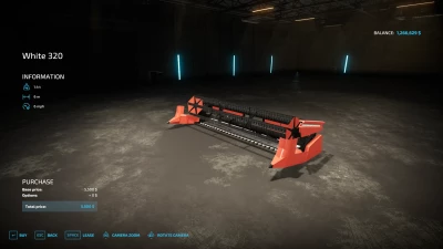 White Combine Grain Headers v1.0.0.0