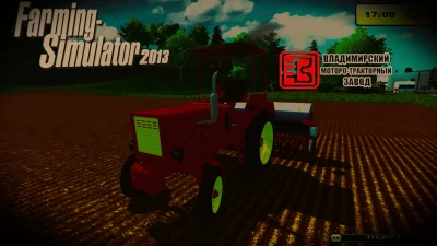 Władimirec T 25A2 2WD Shed Red v1.0