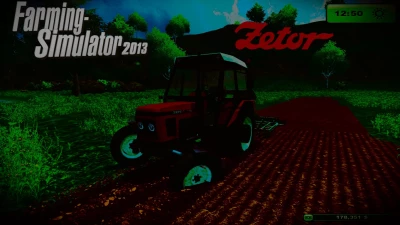 Zetor 7711 2WD New Red Cabine v1.0