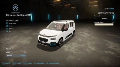 Citroën Berlingo 2019 v2.1.0.0