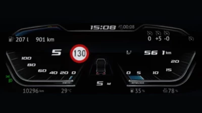 DAF XG-XG+-XD Improved Dashboard v1.2.6