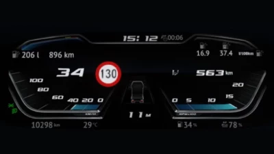 DAF XG-XG+-XD Improved Dashboard v1.2.6