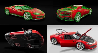 Ferrari 296 (GTB and GTS) v1.0 0.30.x
