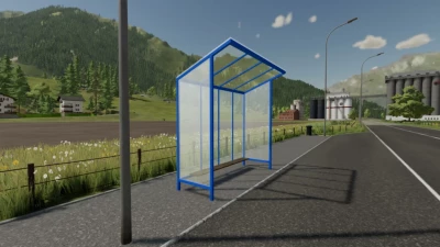 Glass Bus Stop Prefab v1.0.0.0
