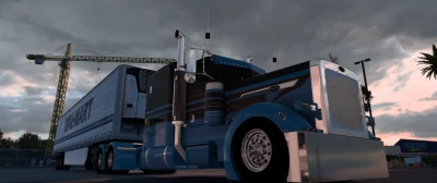 389 Pinga Truck Skin Blue & Black 1.49