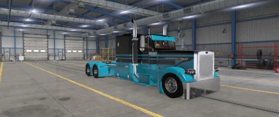 389 Pinga Truck Skin Blue & Black 1.49