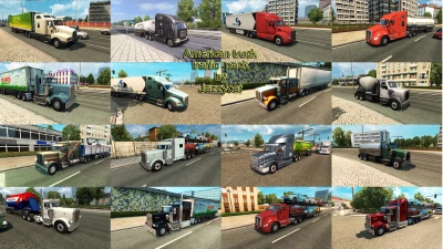 American Truck Traffic Pack by Jazzycat v2.6.11