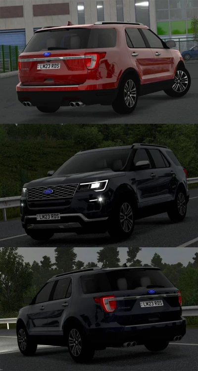 [ATS] Ford Explorer Platinum 2019 v1.2 1.49