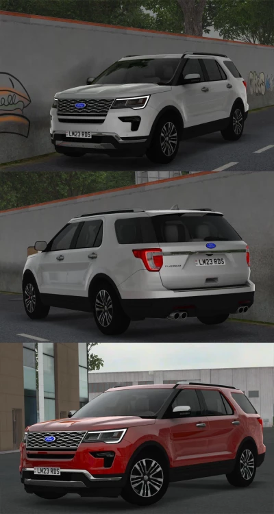 [ATS] Ford Explorer Platinum 2019 v1.2 1.49