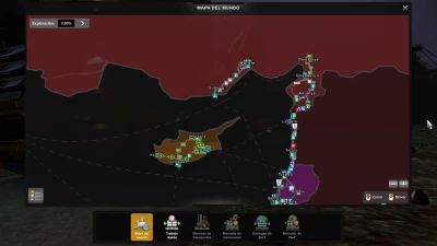 Colored background map for ProMods 2.68 + Zoom Crash Fix Patch 1.49