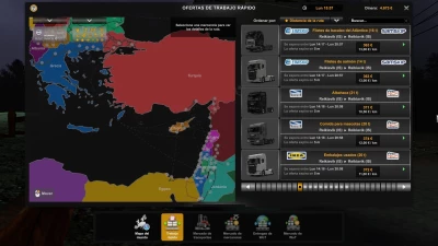 Colored background map for ProMods 2.68 + Zoom Crash Fix Patch 1.49