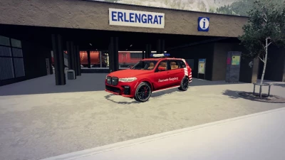Fire Department Skin BMW X7 (2019) BETA v1.0.0.0