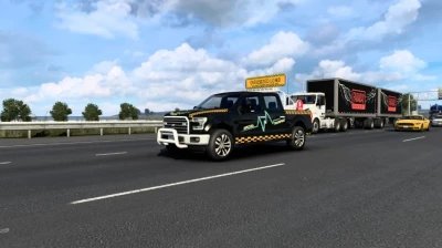 GMC Logistics - Special Pick-Up Escort Truck v2.0