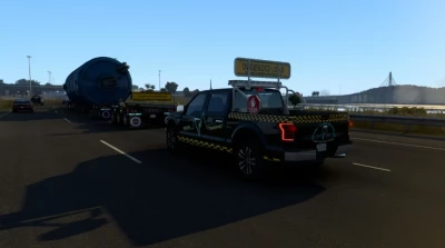 GMC Logistics - Special Pick-Up Escort Truck v2.0