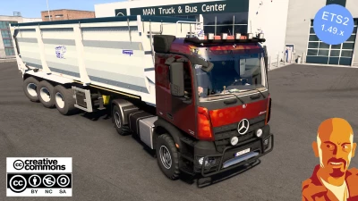 MERCEDES BENZ AROCS AGRAR ETS2 1.49.X