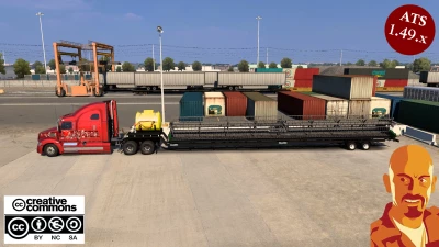 MIDWEST DURUS COMBINES HEADERS TRAILERS ATS 1.49.X