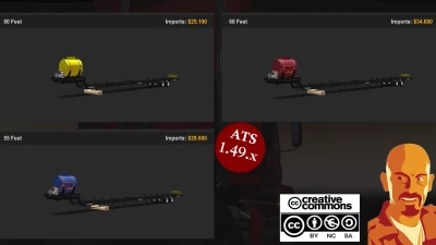 MIDWEST DURUS COMBINES HEADERS TRAILERS ATS 1.49.X