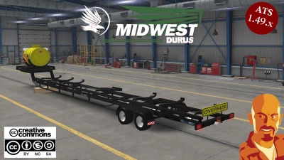 MIDWEST DURUS COMBINES HEADERS TRAILERS ATS 1.49.X