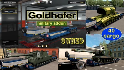 Military Addon for Ownable Trailer Goldhofer v1.4.15