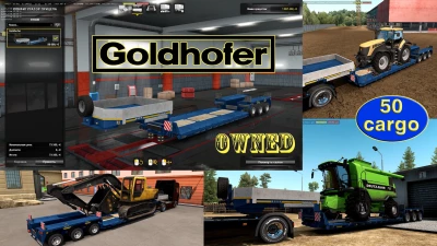 Ownable overweight trailer Goldhofer v1.4.16