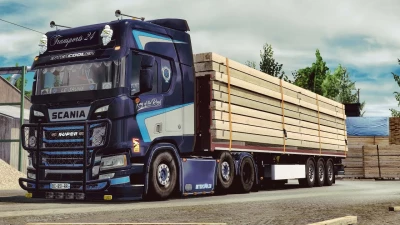 Scania NG L6&V8 Open Pipe (AT gearbox) v1.3 1.49