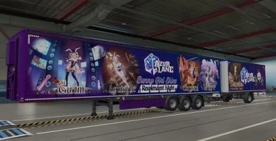 SCS Box Trailer Azur Lane (Resplendent Night) Skin 1.49