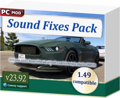 ETS2 Sound Fixes Pack v23.92