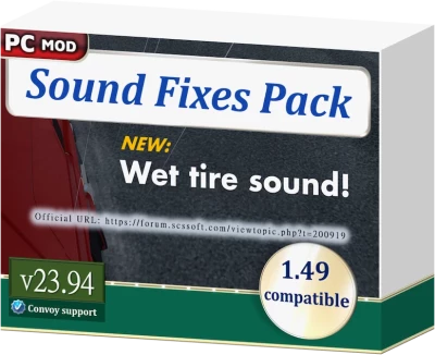 ETS2 Sound Fixes Pack v23.94