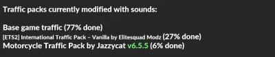 ATS Sound Fixes Pack v23.98